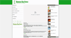 Desktop Screenshot of chimicasanfedele.com